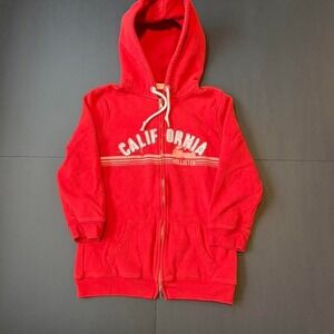 2000s hollister surf zip up hoodie